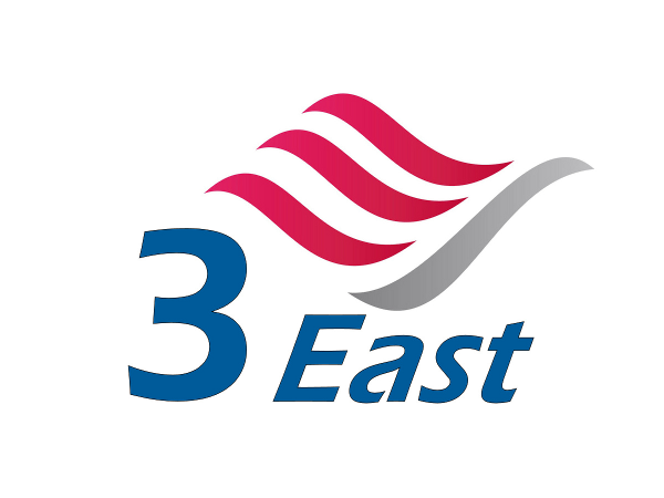 3-East logo